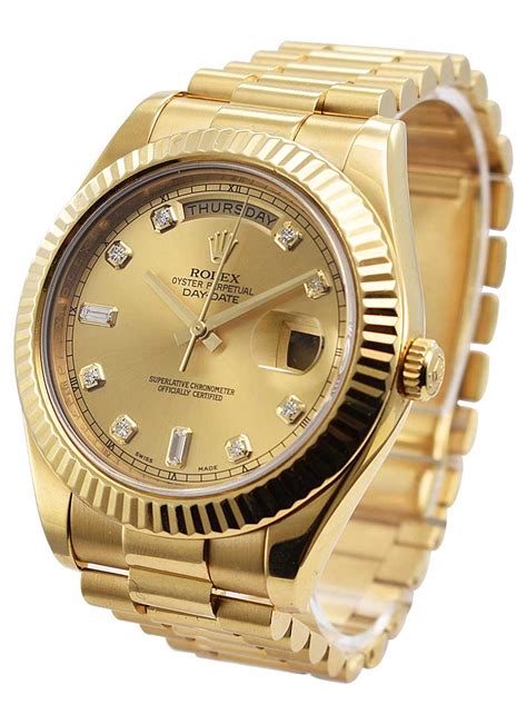 rolex presidential 41mm yellow gold